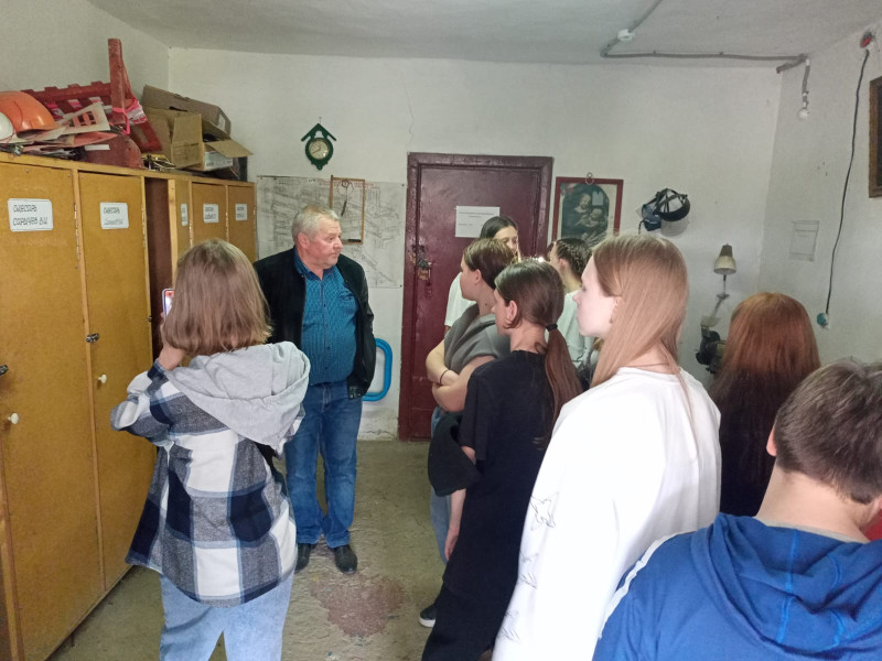 Встреча   с работниками газовой службы Куницыном В. Н.